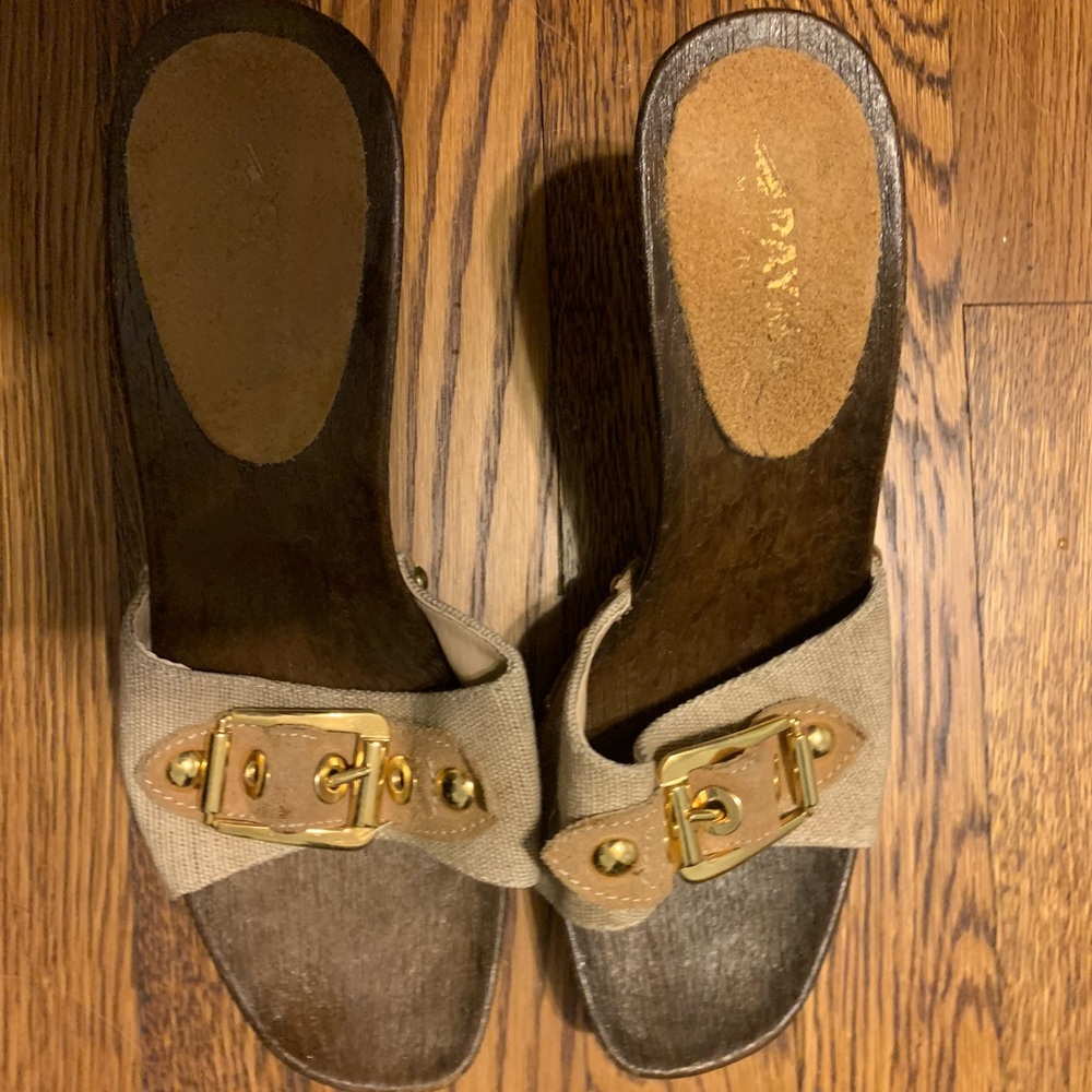 Wooden heels